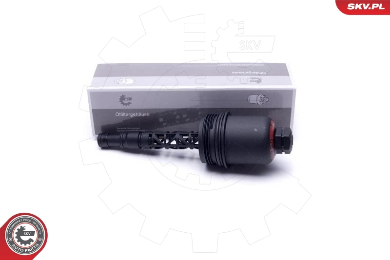 Cap, oil filter housing